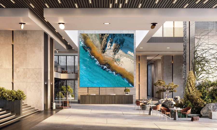 Digital signage for Hospitality